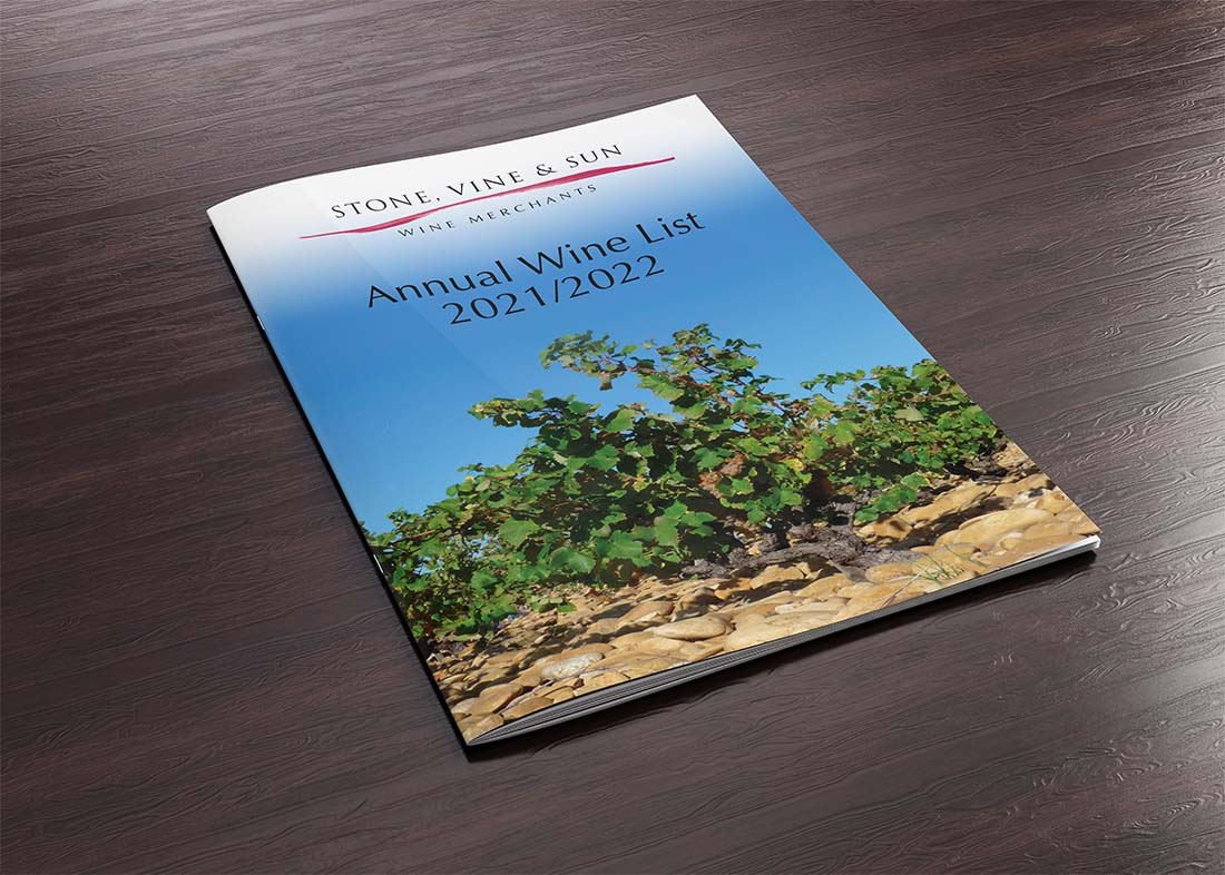 Stone, Vine & Sun Annual Wine List 2021/22