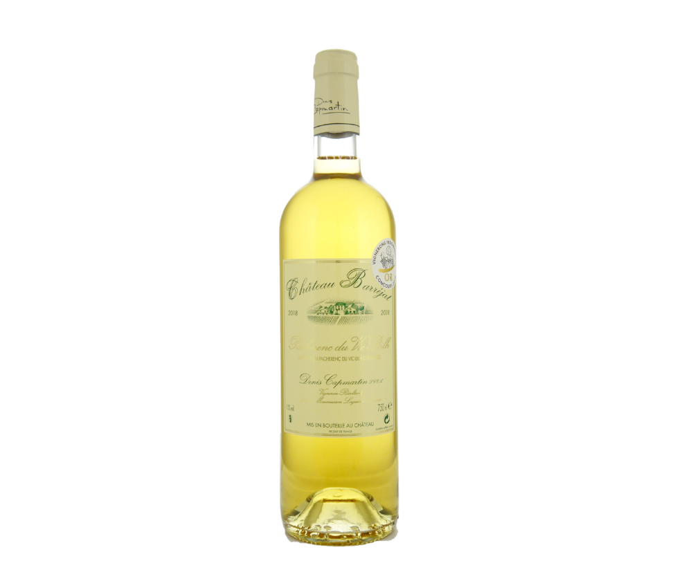 Chateau Barrejat, Pacherenc du Vic-Bilh, Moelleux, 2021