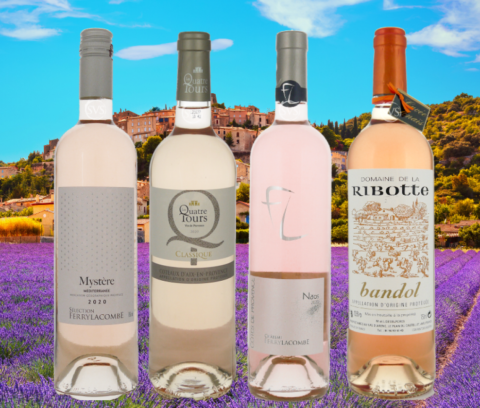 Classic Provence Rose Case