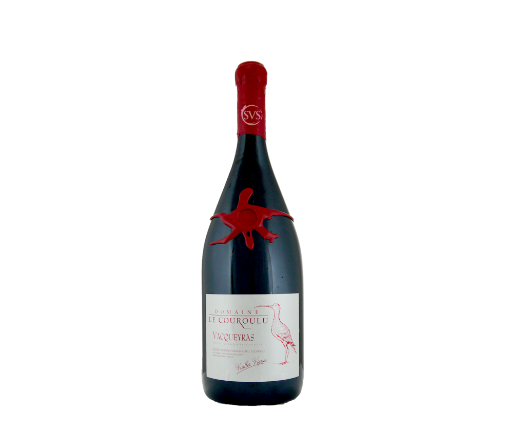 Domaine Le Couroulu, Vacqueyras, Veille Vignes, 2015 Double Magnum