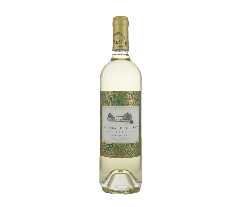Château du Closet, Bordeaux Blanc, 2019