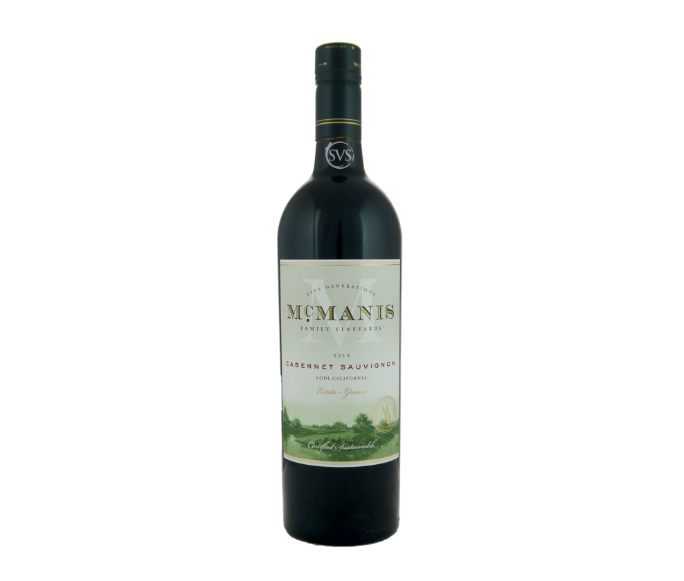 McManis, Cabernet Sauvignon, Lodi, California, 2018