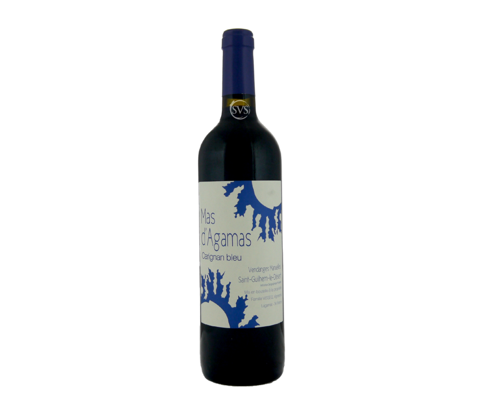 Mas d'Agamas, Carignan Bleu, IGP Saint-Guilhem-le-Desert, 2019