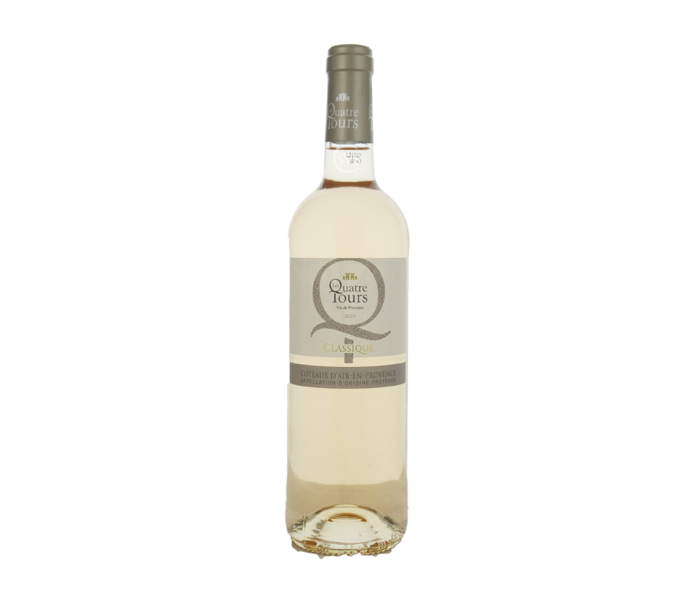 Les Quatre Tours, Coteaux d'Aix en Provence Rose, Classique, 2020