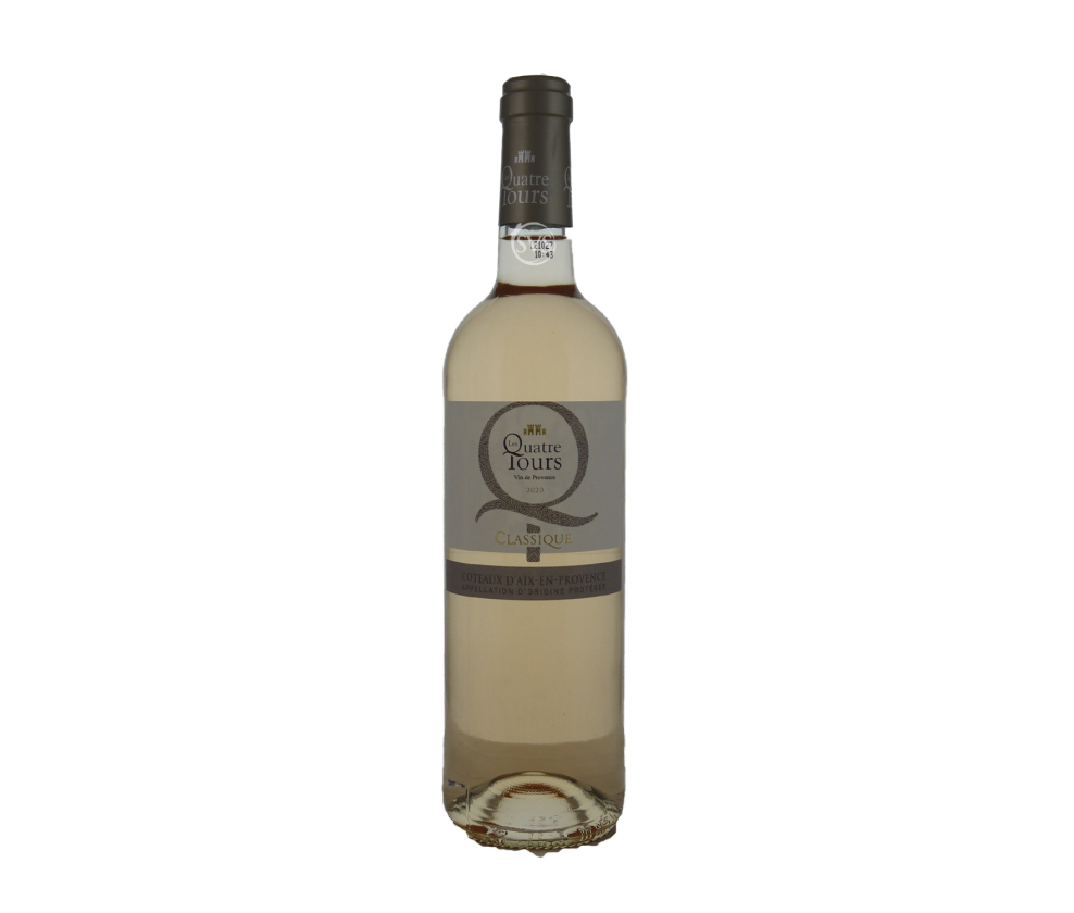 Les Quatre Tours, Coteaux d'Aix en Provence Rose, Classique, 2020
