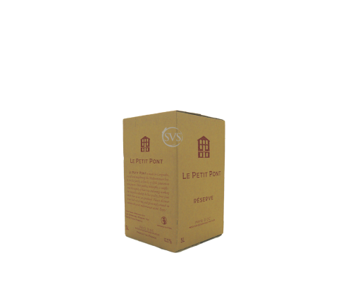 Petit Pont, Rouge (5l Bag in Box), IGP Pays d'Oc, 2020