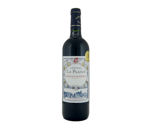 Château La Plaige, Bordeaux Supérieur, 2018