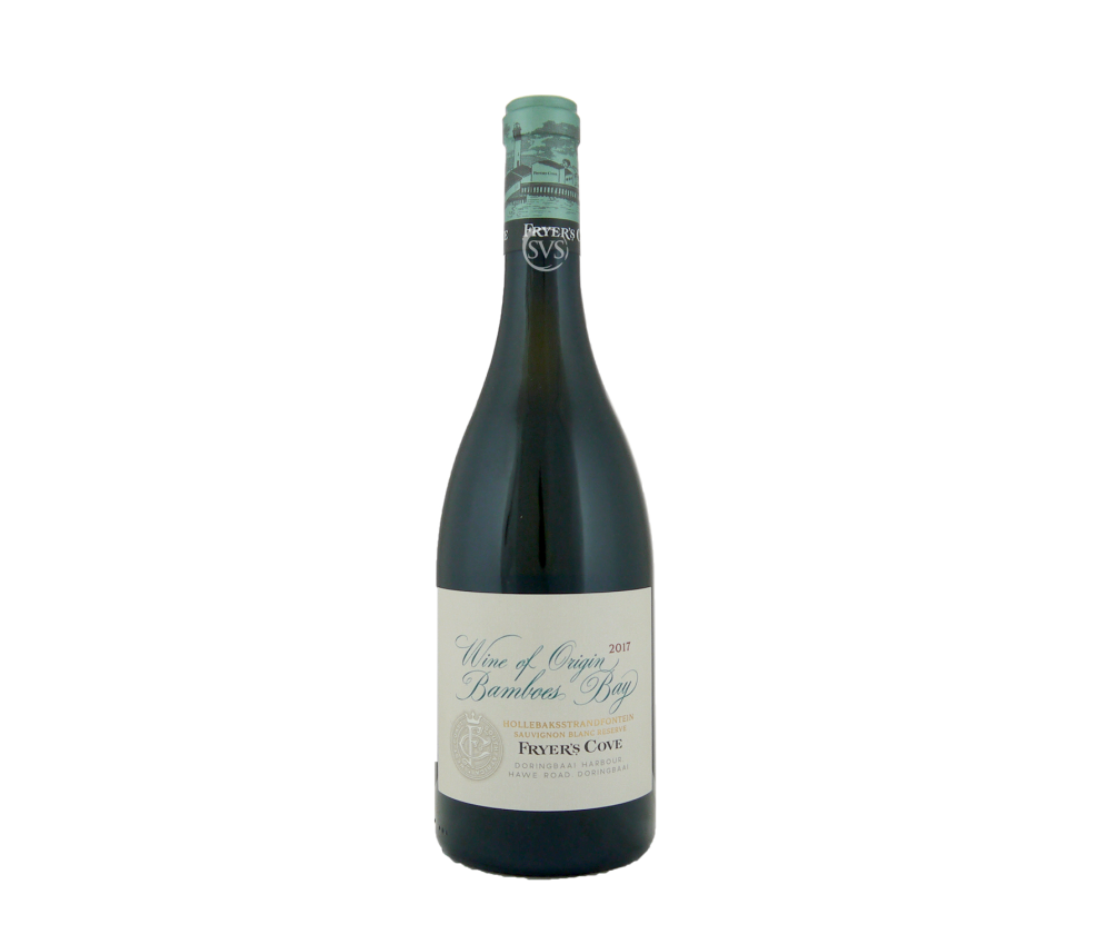 Fryer's Cove, Hollebaksstrandfontein, Sauvignon Blanc Fume, Bamboes Bay, 2020