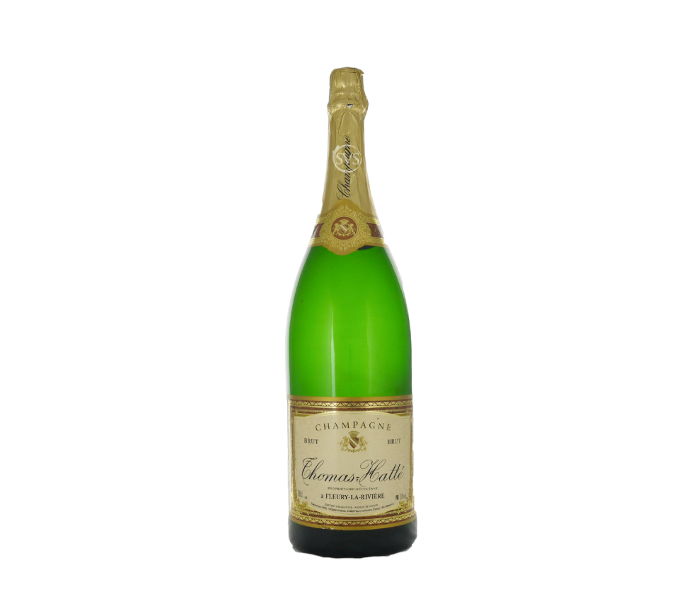 Double Magnum Thomas-Hatte, Brut Champagne, France, NV