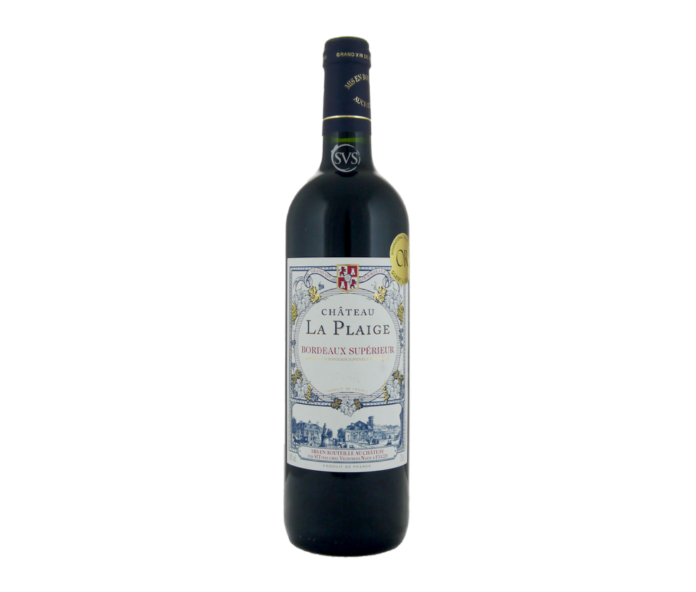 Château La Plaige, Bordeaux Supérieur, 2020