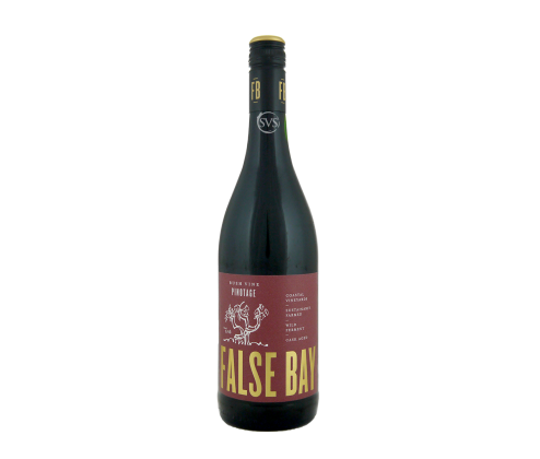 False Bay, Bush Vine Pinotage, Coastal Region, 2020