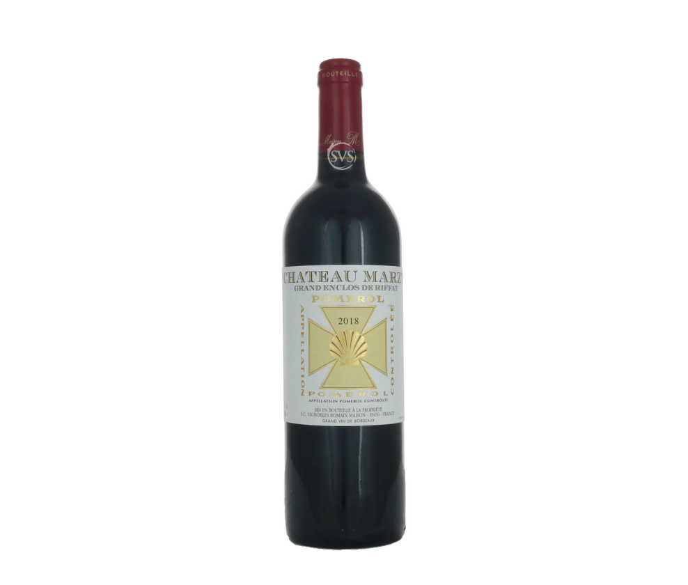 Chateau Marzy, Pomerol, Grand Enclos de Riffat, 2019