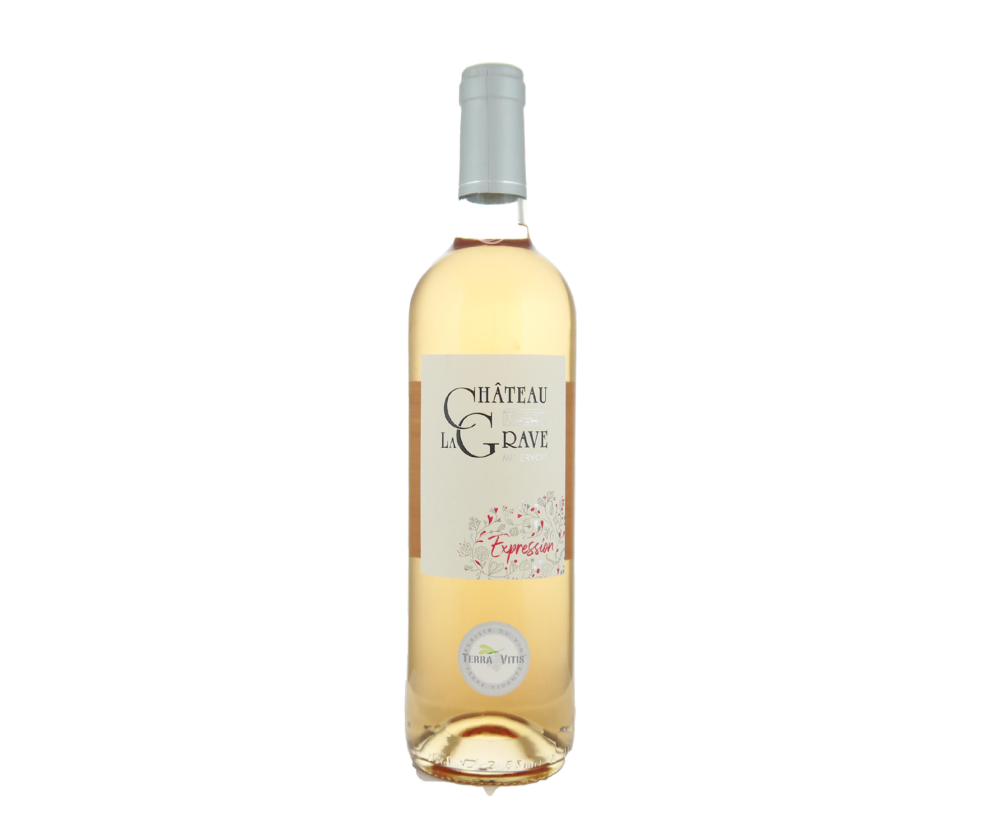 Chateau La Grave, Minervois Rose, Expression, 2023