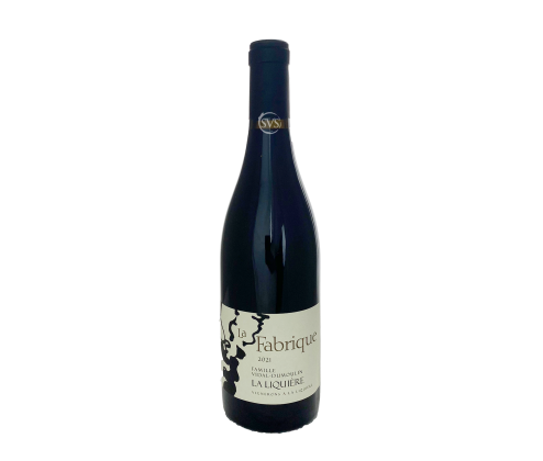 Chateau de la Liquiere, Faugeres, La Fabrique, 2021 (Stained labels)