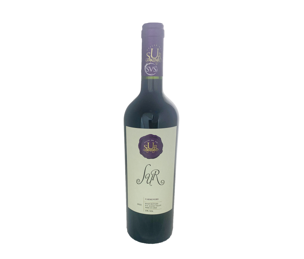 Sur, Carmenere, Maule, 2023 (Damaged Label)