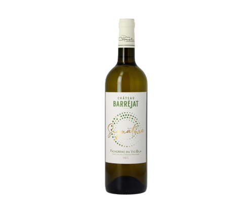 Ch&acirc;teau Barrejat, Pacherenc du Vic Bilh Sec, Signature 2024 (Scratched Label)