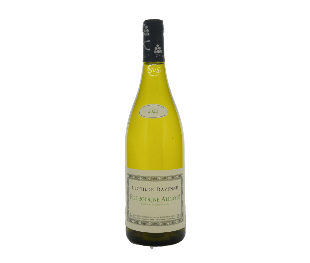Clotilde Davenne, Bourgogne Aligote, 2025 (Stained & scratched label)