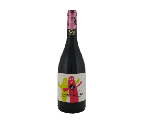 Domaine Fontanel, Hominus Sapanius, IGP Cotes Catalanes, Rouge 2022 (Lightly scratched label)