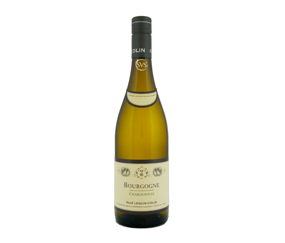 Rene Lequin-Colin, Bourgogne Chardonnay, 2023  (Stained & scratched label)