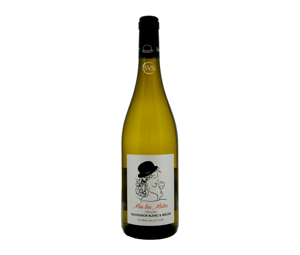 Mes Lies Melon, Vin de France, 2024 (Stained & Scratched Labels)
