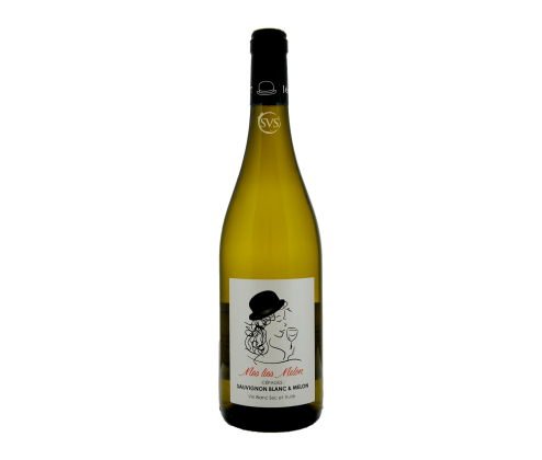 Mes Lies Melon, Vin de France, 2024 (Stained & Scratched Labels)