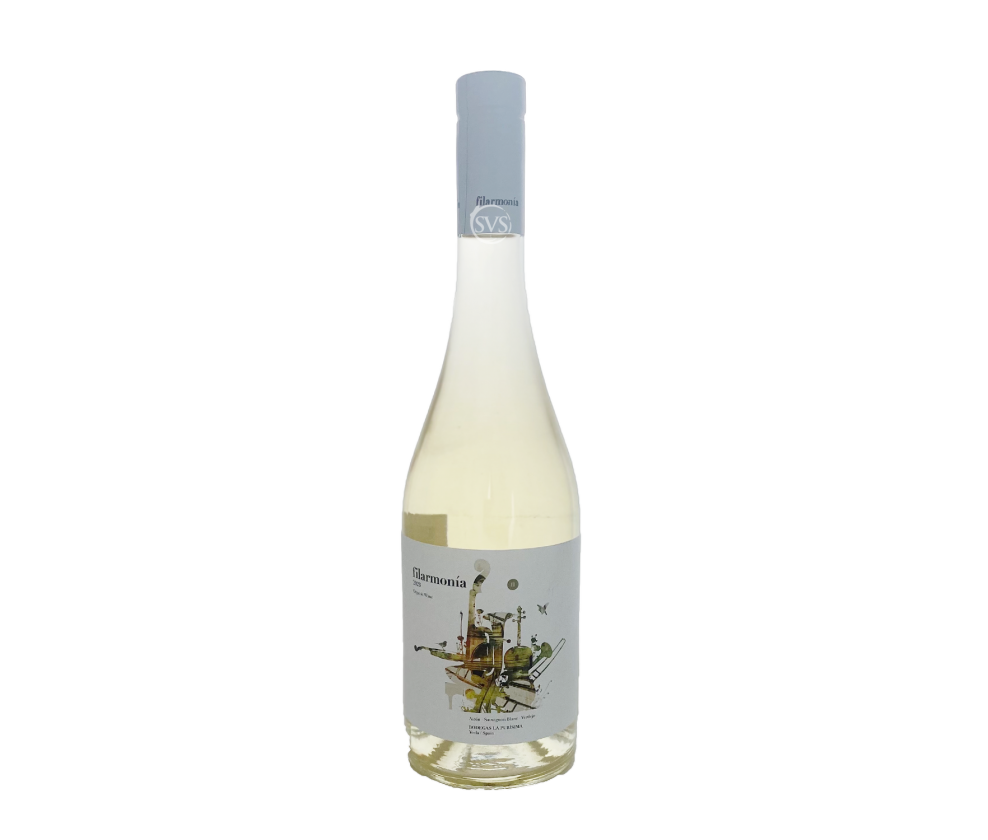 La Purisima, Filarmonia Blanco, Yecla, 2025 (Scratched Label)