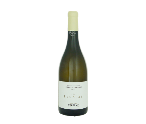 Domaine Vendome, Crozes-Hermitage Blanc, Les Bruclas, 2023 (Heavily scratched & stained label)