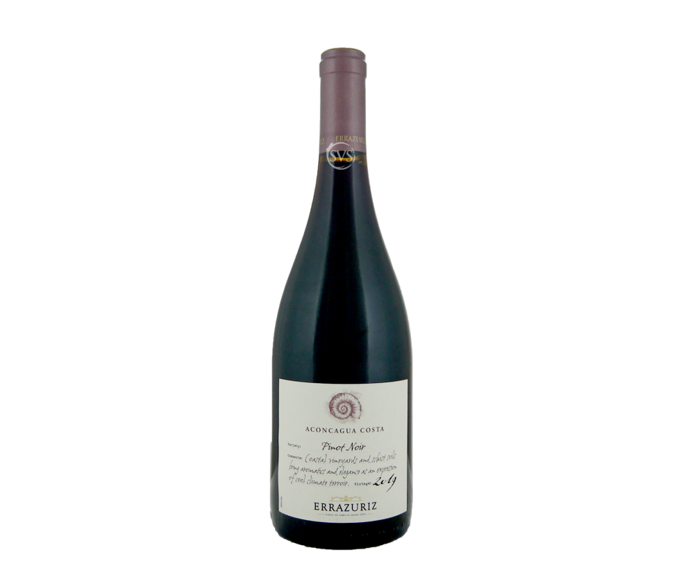 Errazuriz, Pinot Noir, Aconcagua Costa, 2023 (stained label)