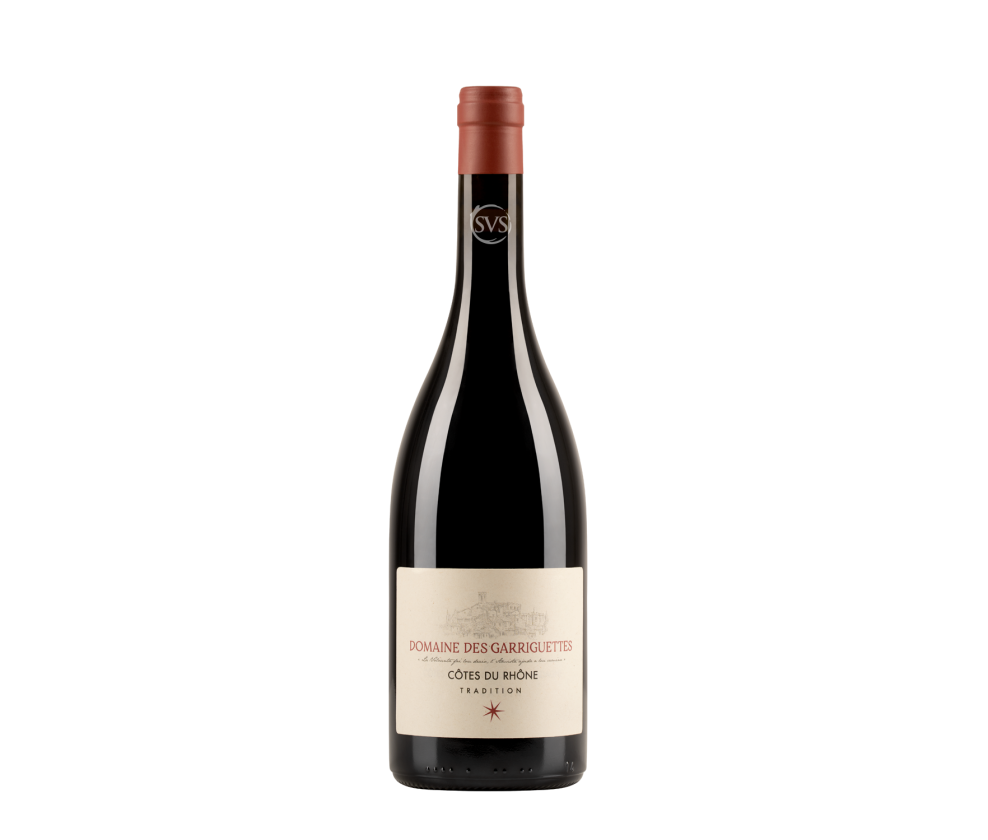 Domaine des Garriguettes, Cotes du Rhone Rouge, Tradition, 2025